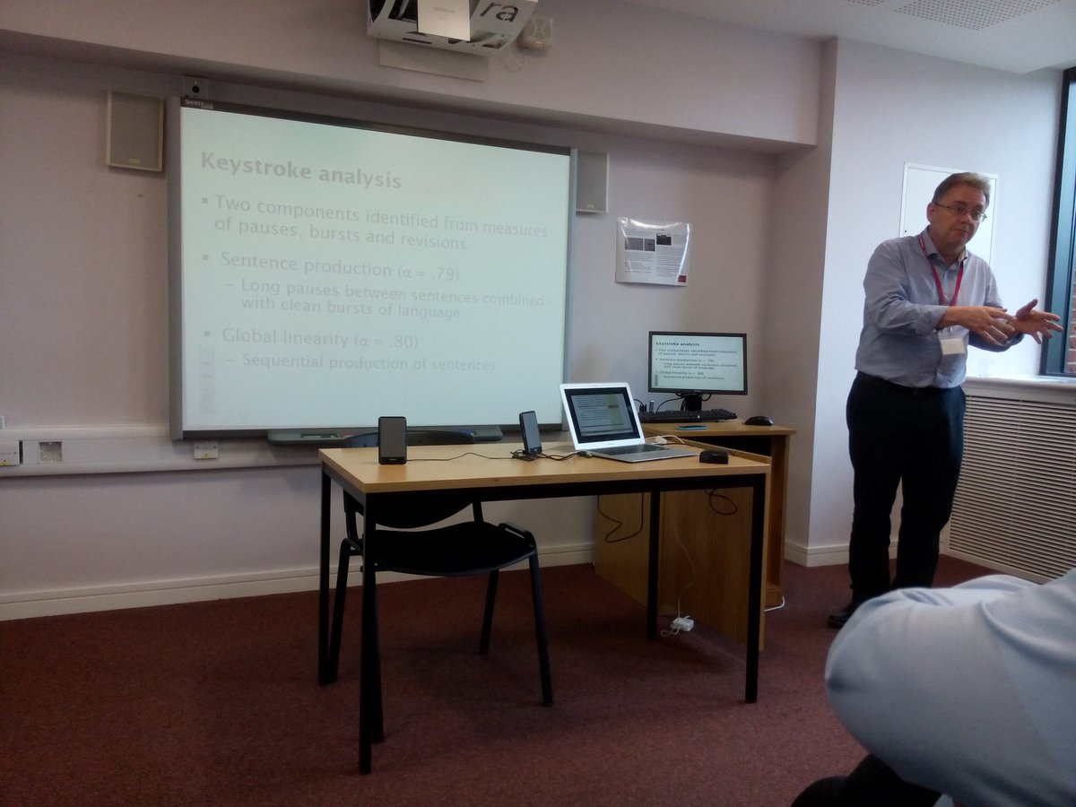MarijeMichel's tweet photo. Baaijen&amp;Galbraith: spontaneous writing in comb. with synthetic planning adds to subject understanding @SIGCon2016 https://t.co/AvrlKRIANJ