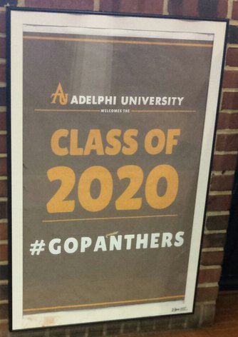KaliChanNews's tweet image. Greetings #Adelphi2020 students and parents. Get ready for a great four years at @AdelphiU! #orientation #GoPanthers