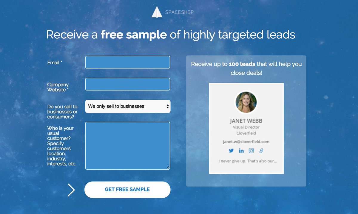 spaceshyp's tweet image. Grow your #sales! Get FREE sample leads from Spaceship at bit.ly/free-s-leads ;) #growthhacking #startup #growth