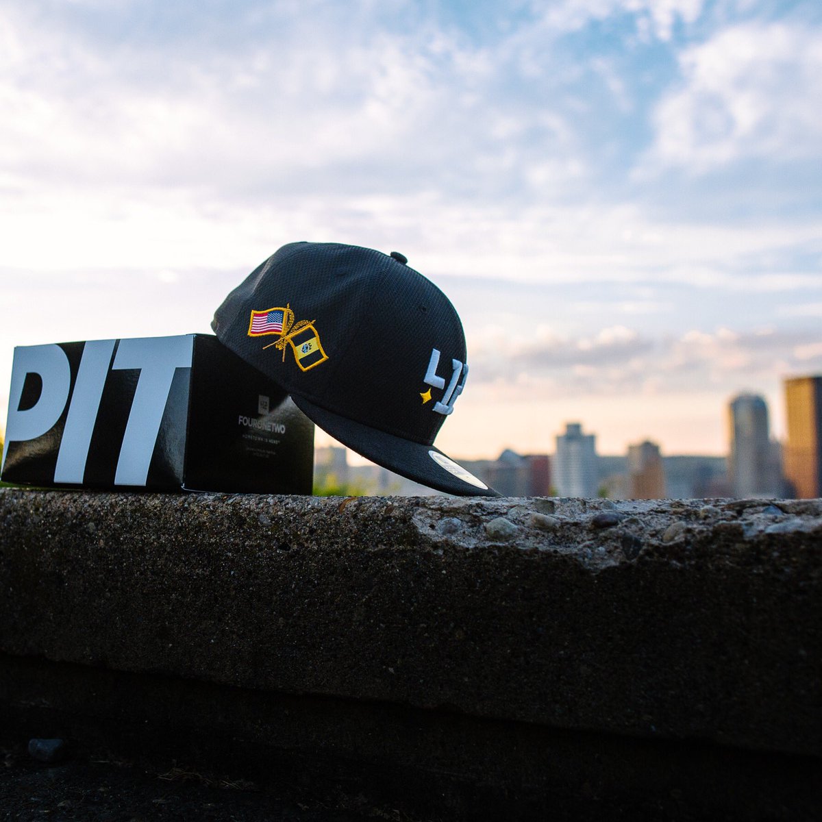 Our latest New Era collaboration to release celebrates Pittsburgh's Bicentennial year. Friday, 11AM #412 #PGH200