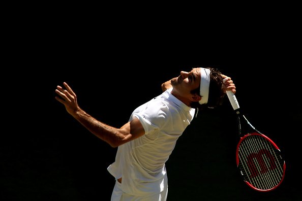 WilsonTennis's tweet image. Retweet if you think @RogerFederer will continue his comeback to win in 5 sets. #Wimbledon
