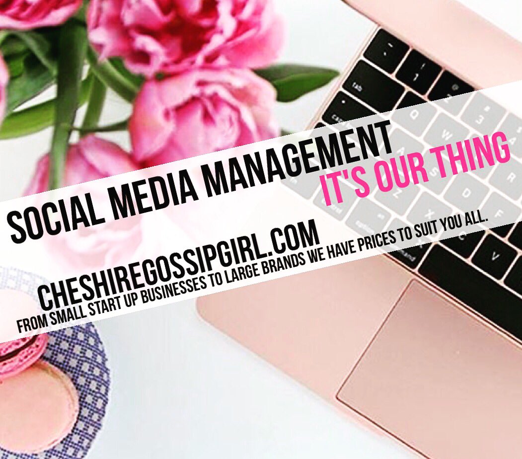 Social Media Management • Large businesses to local Cheshire based businesses 💋 We cater for all, get in touch xoxo
