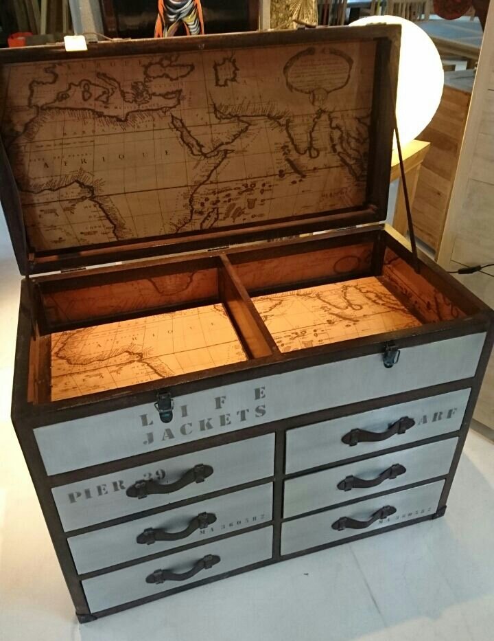begininteriors's tweet photo. Another #MangoWood and aluminium with resin inlay trunk style set of drawers. #InteriorDesign #HomeDecor #Design https://t.co/tVOLRjfbiq
