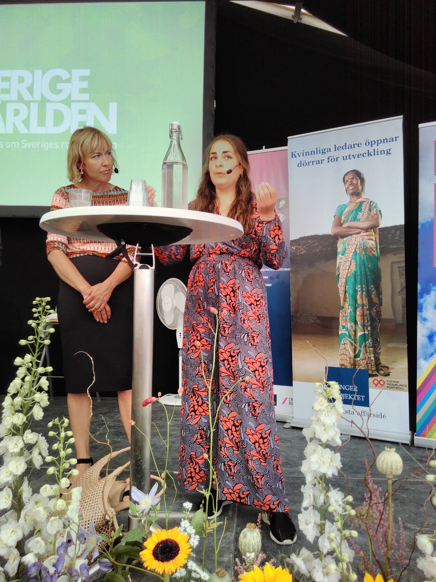 hungerprojectse's tweet photo. "Flickor är inte en homogen grupp"- Andrea Bustos @Flerunga #sverigeivarlden #almedalen https://t.co/v9Nenx78t1