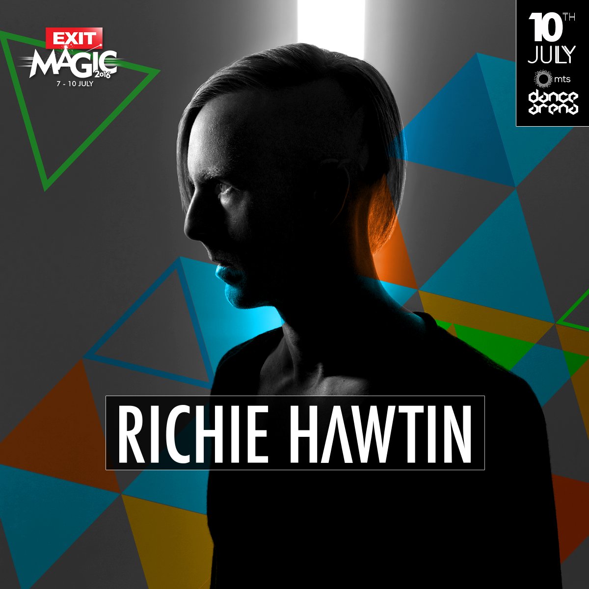 ExitLive's tweet photo. A true innovator @richiehawtin #nowplaying at @ExitDanceArena! #Exit2016 https://t.co/akqikQvqom