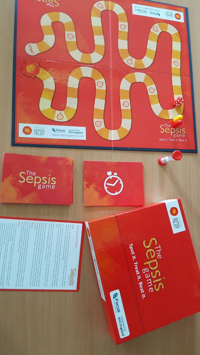 Making sepsis education fun! @UKSepsisTrust @paulawoods4 @ColchesterNHSFT