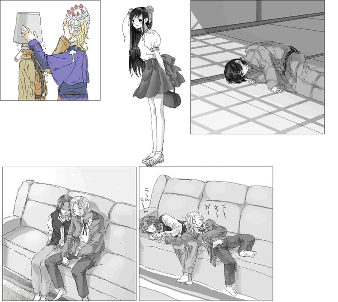 わい氏ヘタリアにいた時期もあんねんで
軽く8年前の絵とか混ざってます（震え声） 