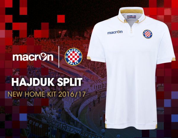 2016-17 Hajduk Split Away Shirt - NEW