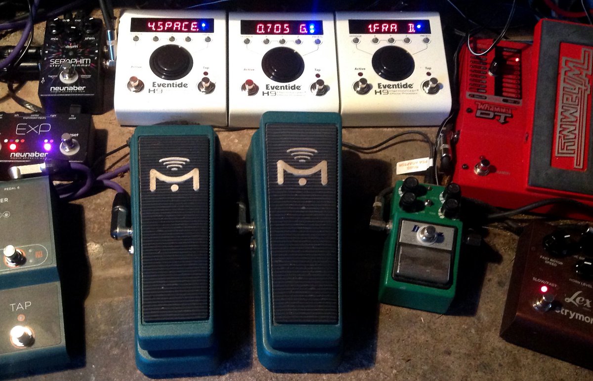 DoktorFell's tweet photo. Getting a little monomah9acal (in stereo) - bizarre guitar à la Matt Bellamy meets Steve Vai | @EventideAudio https://t.co/XoZaEmZEre