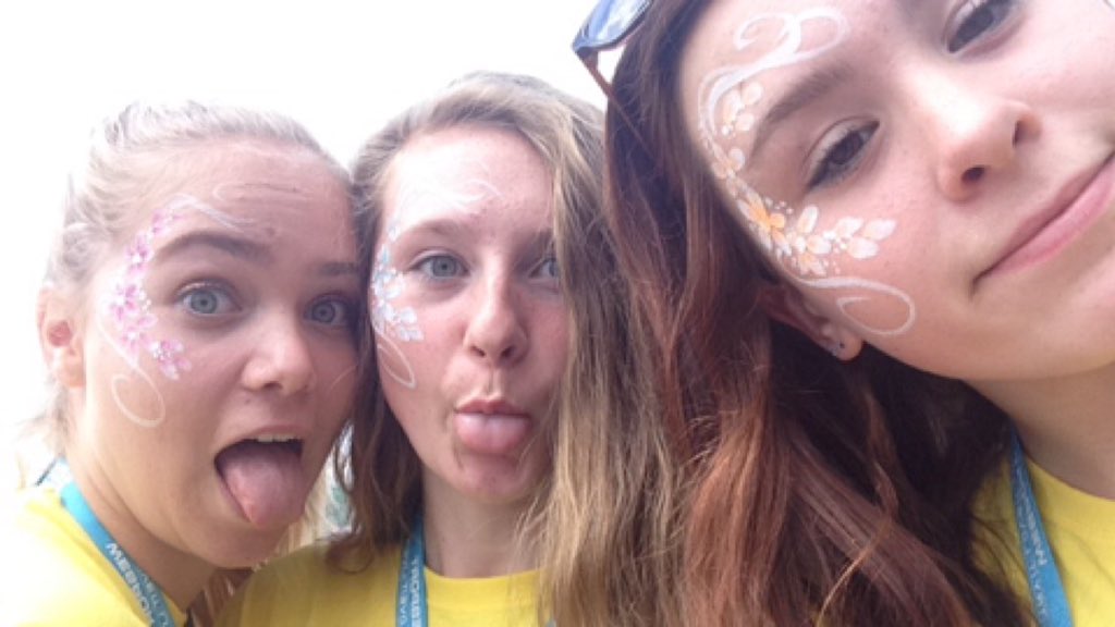 #SchoolGamesFestival having a great time