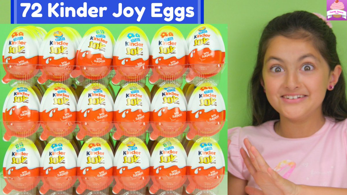 elenaandclara's tweet photo. #kinder #fullcase #72kindereggs #egghunt #surprisetoys #surpriseeggs #kidstoys #giantegg #puppyontheegghunt #fun https://t.co/EUnySWo9qU