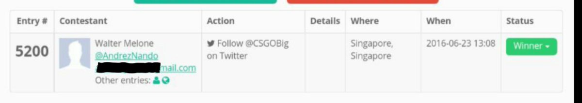 AndrezNando's tweet photo. @csgobig @teamaimclub @meeshacs
Thanks for the item guys! 
Great giveaway! https://t.co/gccDlL3lJm