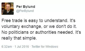 thlbr's tweet photo. #EconomicsInOneTweet, f. @PerBylund HT @mises #economics #quotableBylund https://t.co/0JqngNH10j