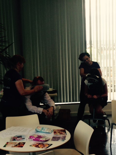 ACSPrivateCL's tweet photo. Health and Well-being day at @ACSLLP #nationaltrust #clairins #magichands #bhsf #grazedotcom https://t.co/7EoXNjkj6a