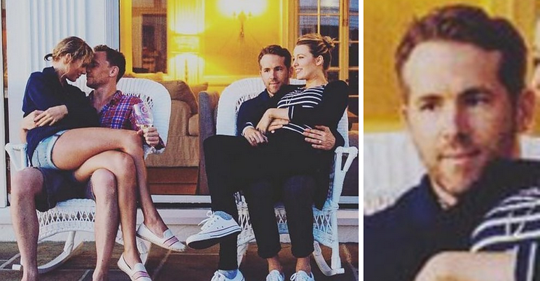 BuzzFeedCeleb's tweet photo. Ryan Reynolds Sitting Next To Hiddleswift Is All Of Us As A Third Wheel https://t.co/ZM5YD9Ik1g https://t.co/QwNiQdSDHp