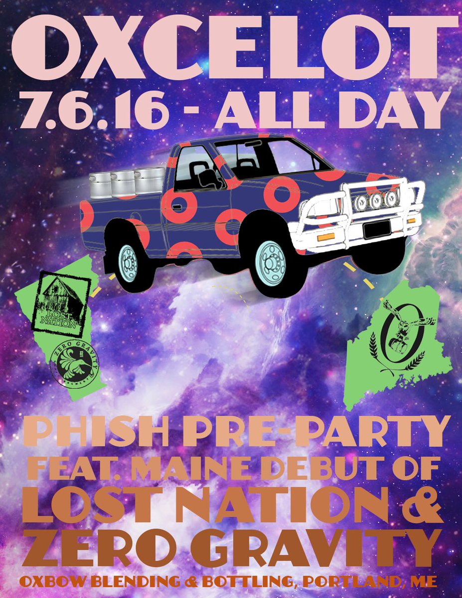 Party time in Portland today! Pre game with beers from VT's <a href="/LostNationBrew/">Lost Nation Brewing</a> &amp; <a href="/zerogravitybeer/">Zero Gravity Beer</a> at @OxbowPortland