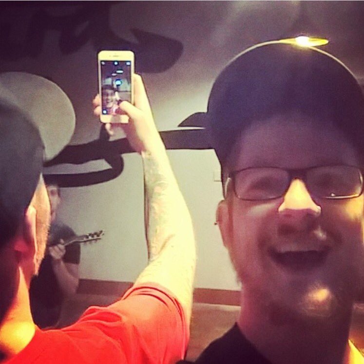 NoTeefUK's tweet photo. Selfie inception..... With gordys head peeping.... MOOFEST THIS WEEKEND HAVE YOU GOT YOUR TICKETS?!? https://t.co/I7RJyizOJe