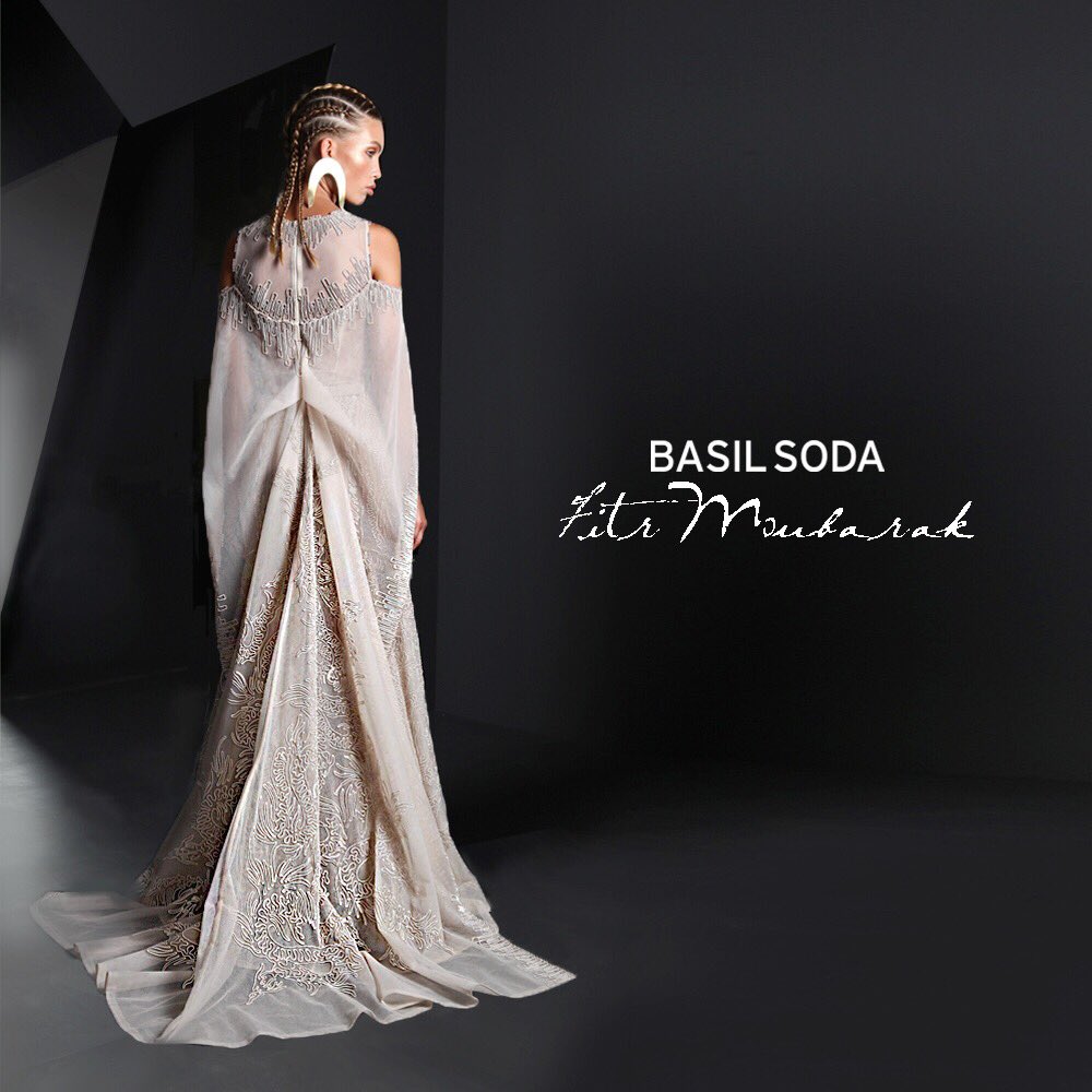 Out with the old and in with the new. #Fitr Moubarak to all our followers! 
#BASILSODA #Couture FW16/17