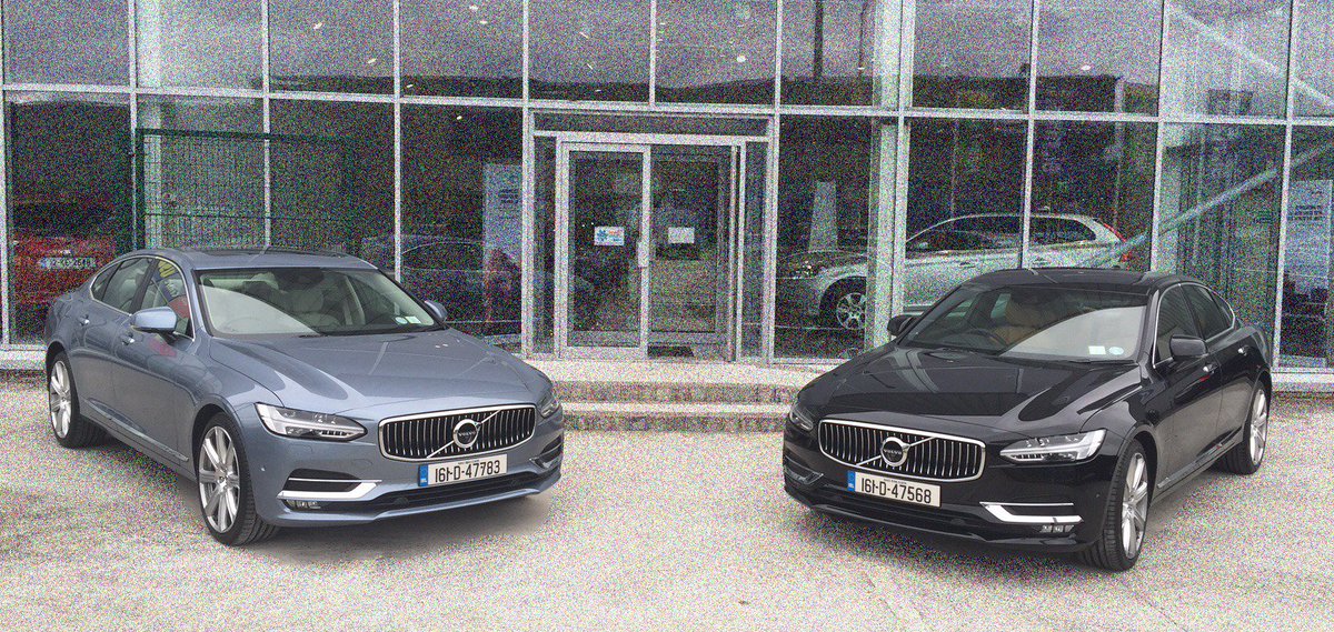 Volvo_Finlay's tweet image. The two stars of the show have arrived - Available for test drives today &amp;amp; tommorow only #Volvo #S90 #TestdriveEvent