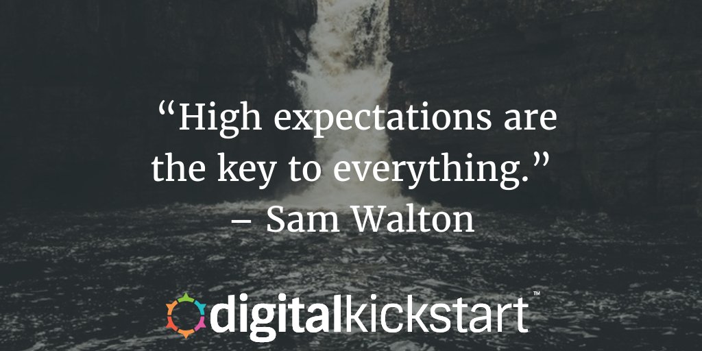 digikickstart's tweet photo. Are you setting high expectations? #businessexpectations https://t.co/lcKcBSLUzP