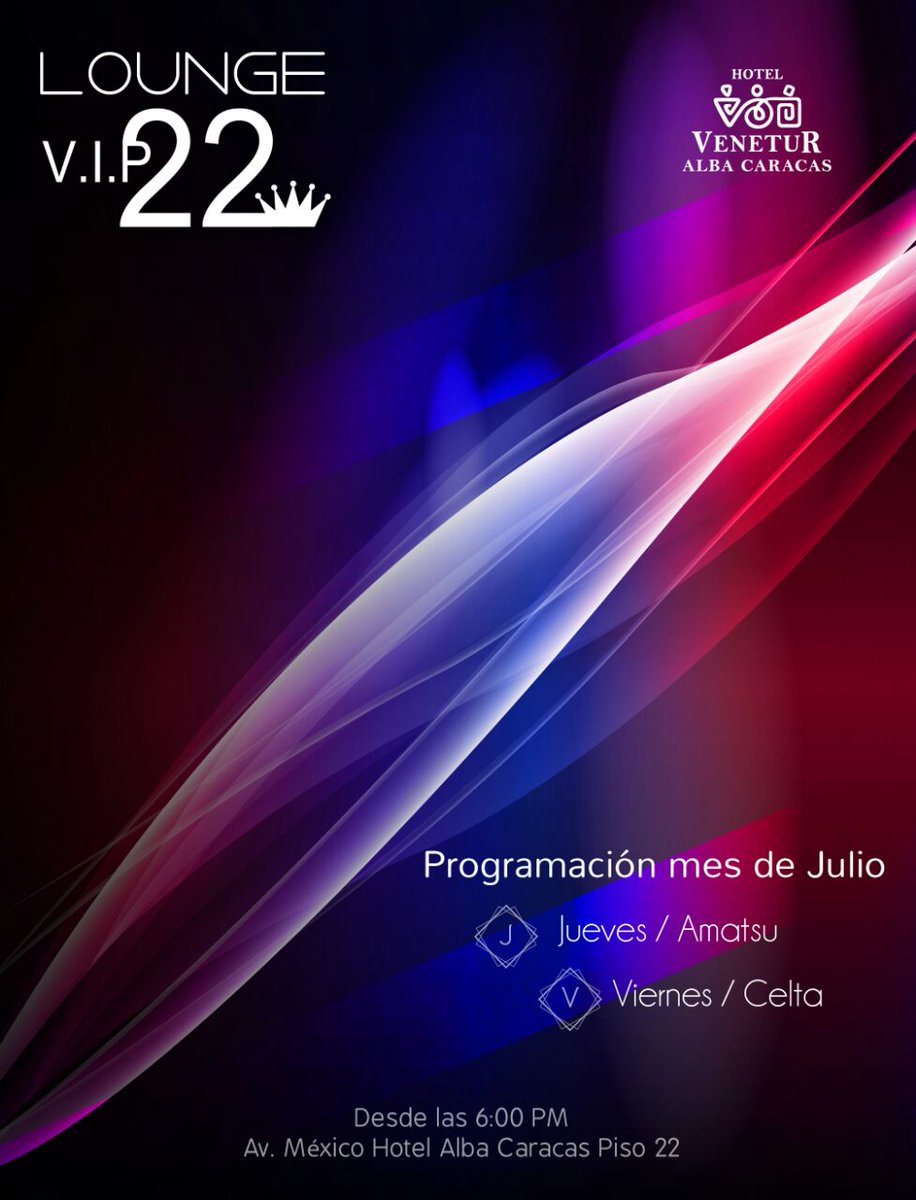 loungevip22's tweet photo. Ven a disfrutar los dias Jueves y Viernes a partir de las 6:00 PM. Con los Djs @DjAmatsu y @Dj_Celta. https://t.co/CVQe3oVEBE
