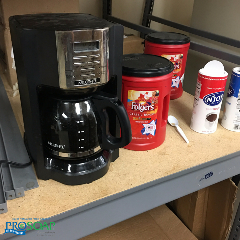 ProSoap's tweet photo. This is the secret to our "sauce"! #motivated #humpday #hustle #coffee https://t.co/ZyI9c8c8Um