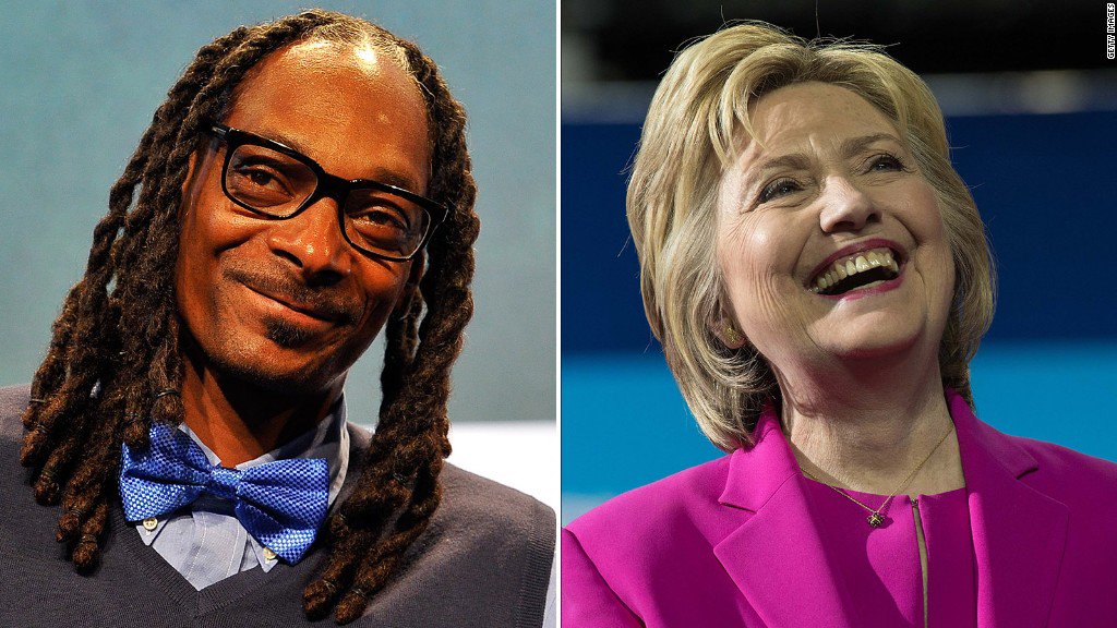 CNN's tweet photo. Snoop Dogg to headline "Unity" party at Democratic convention https://t.co/O7gEmG46O5 https://t.co/ACTOZwyhIv