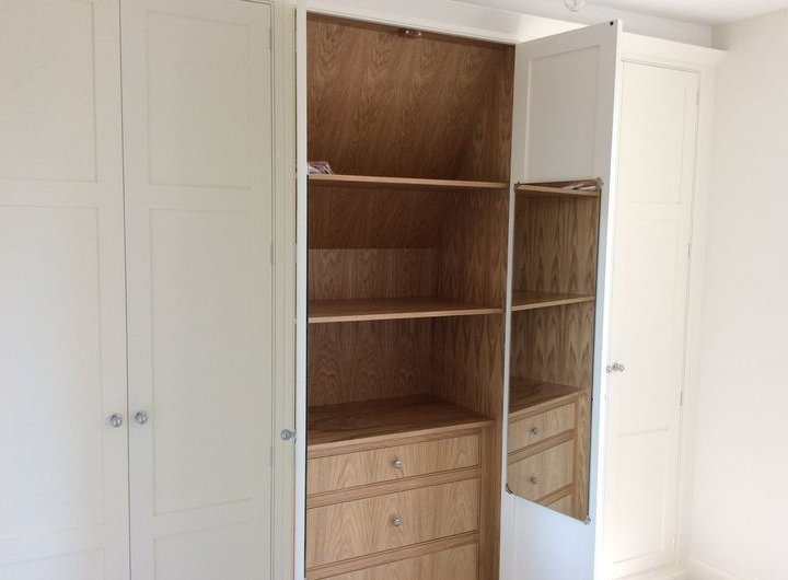 Oak interiors for all our cabinets #bespoke #bedrooms #kitchens #fittedfurniture