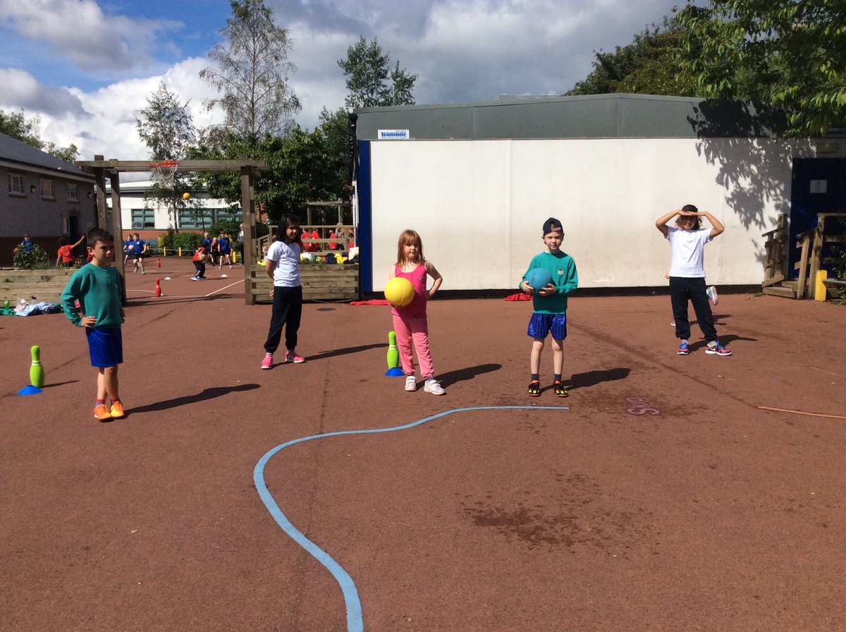Bruntonfirst's tweet photo. Year 3 loved their first skittleball competition #gosforthgetsgoing https://t.co/PM73dB8l41