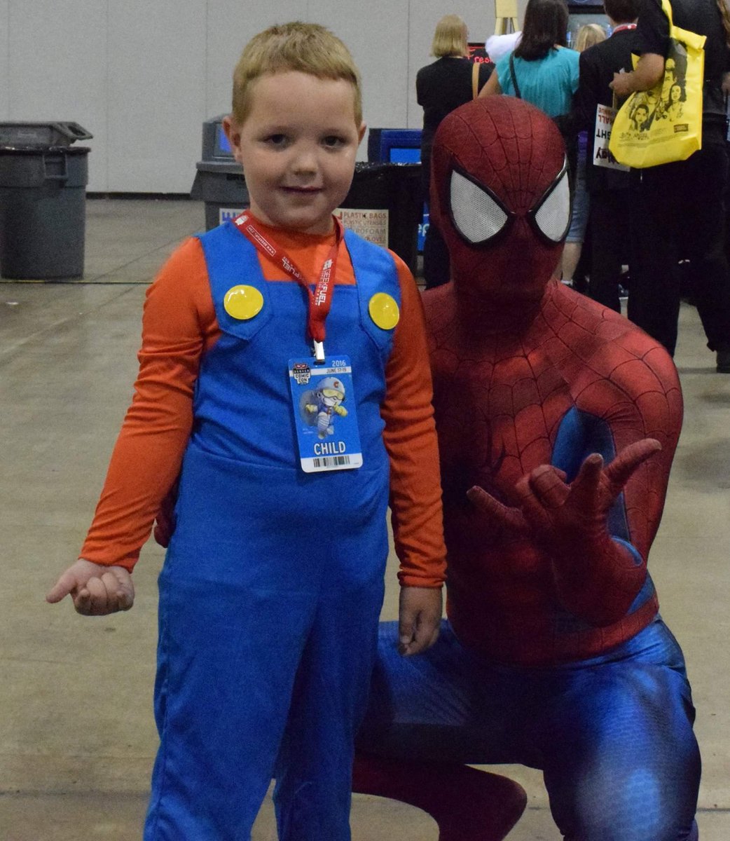 tobyha79's tweet photo. #dcc16 #supermario #SpiderMan #Blakeysworld https://t.co/uyIz2qhVte