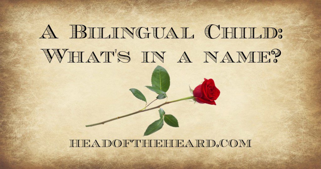 HoftheH's tweet photo. A Bilingual Child: What’s in a name? https://t.co/0e8MZ6f9HR https://t.co/cgz0bu3UQ3