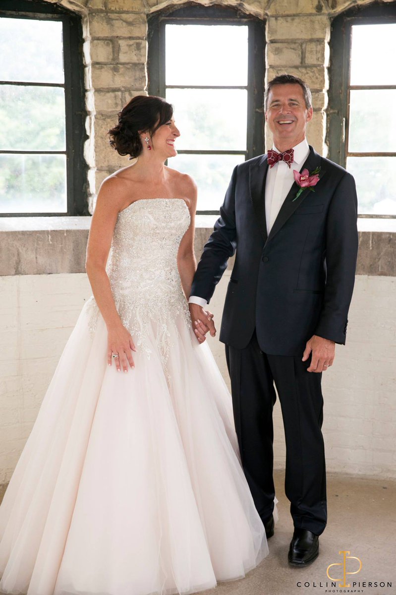 dimitrasbridal's tweet photo. @DinaBairWGN - You could not have been more stunning in your @Pronovias_ES #weddingdress! #dimitrasbride #realbride https://t.co/V9NZjT6j9d