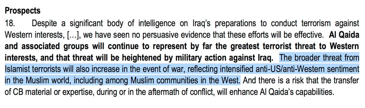 Always remember that when Bush &amp; Blair invaded Iraq, they did it with the knowledge it would cause terrorism