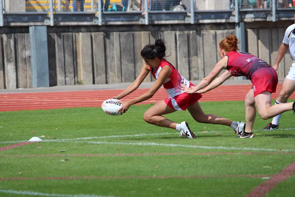 PledgeSports's tweet photo. 🏉@EnglandTouchWO have stomped over the half way line -  https://t.co/tkgIEDpplr
@intltouchorg #2016EuroTouchRugby https://t.co/qj3PtyuwE0