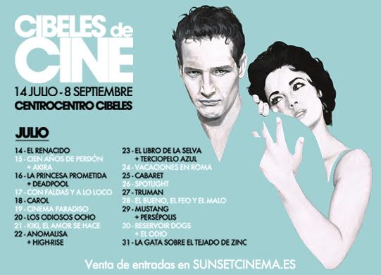 ✦✧ Este #verano, #Madrid anochece en pantalla grande y bajo el fulgor de las estrellas de #CibelesDeCine ✦✧