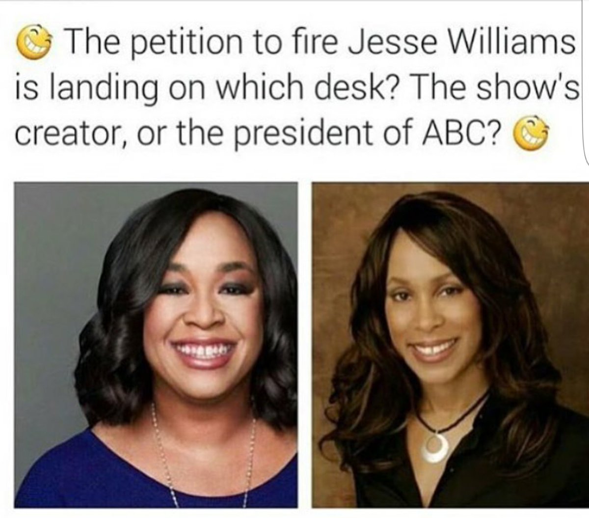 PhoenixQueen_I's tweet photo. Right.... Have. Several. Seats!! #JesseWillams #ShondaRhimes #jesseaintleaving #butthurt https://t.co/66OUvDLGrJ