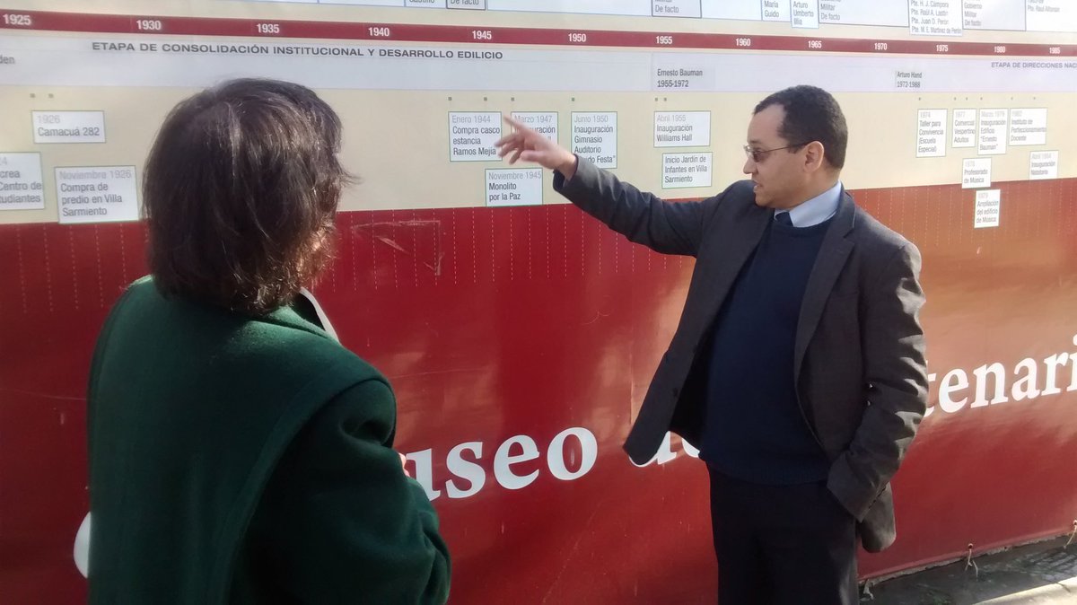 ColegioWard's tweet photo. Student Council delegates guide our guests around the @ColegioWard Centenary Museum @GBHEM #MethodistEducation https://t.co/X3WKwFs4Pt