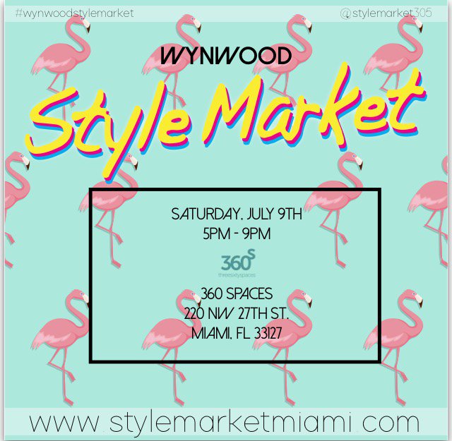 threesixtyspace's tweet photo. The weekend's just around the corner #Goodtimes #Shoptillyoudrop #wynwood #360spaces #miami https://t.co/fMTkpgBmls