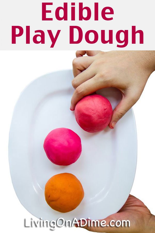 Edible #Play Dough #Recipe #SensoryPlay #Sensory #kids livingonadime.com/easy-kids-reci…