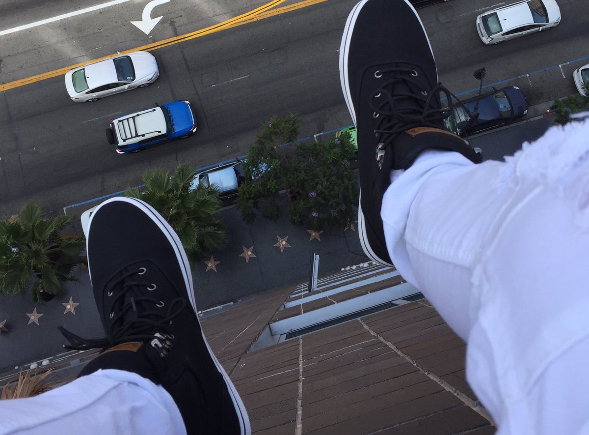 SamGolbach's tweet photo. This was a horrifying picture to take, but I got them new shoes 😎 thanks @Vladofootwear https://t.co/yQnT8hx2Ax