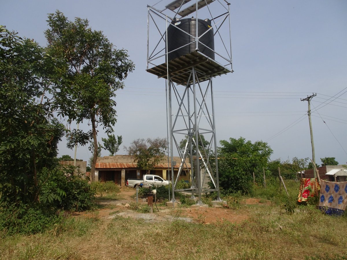 BusiaWater's tweet photo. #Bukoma Estate Solar powered borehole, Bunyala West, Bunyala. Budalangi Centre 
#Hongera Gov Ojaamong https://t.co/7c6KYn61qw