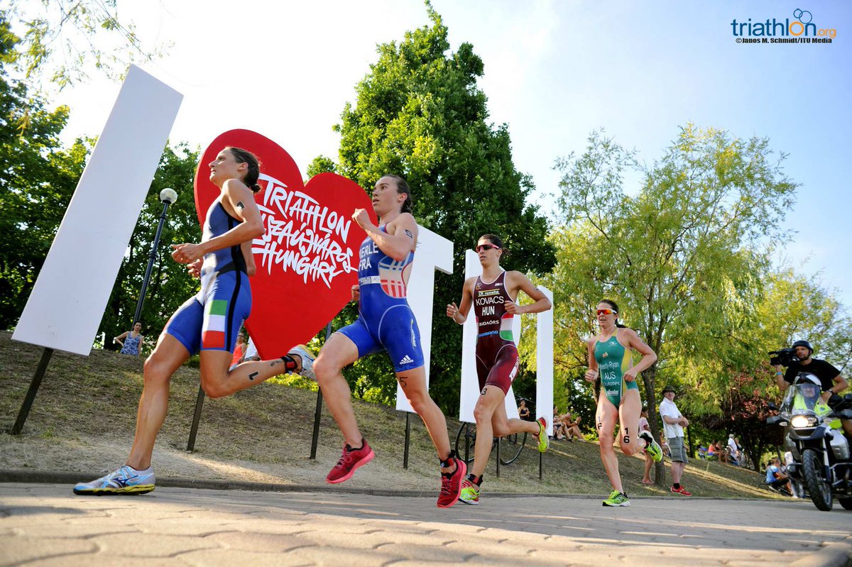 worldtriathlon's tweet photo. The 20th edition of #TiszyWC is this weekend! WHO'S EXCITED???? https://t.co/cIg153RV5y https://t.co/fCwTVxDA1Q