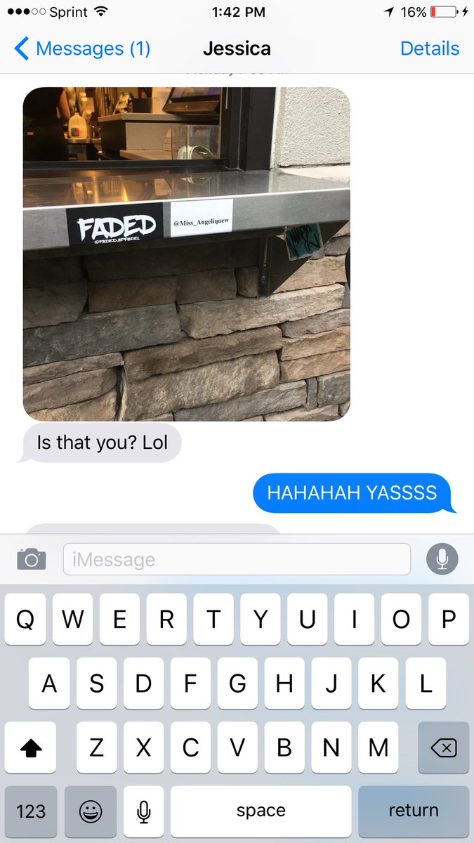 miss_angeliquew's tweet photo. Haha nobody's safe! #stickerbombtheworld #jersey https://t.co/ibMz59JZHB