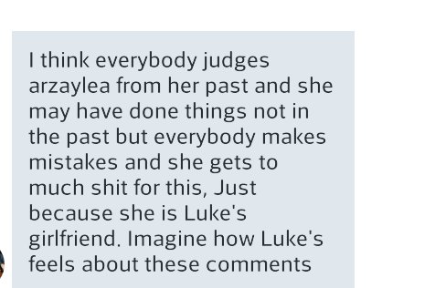 Everybody judges Arzaylea
