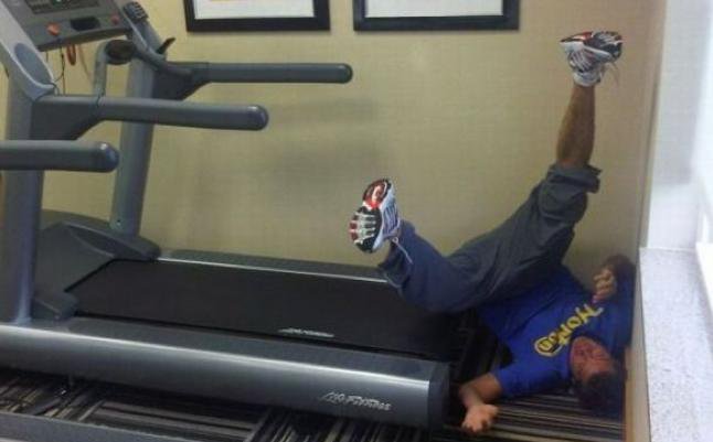 Når du ikke har trent på lenge.