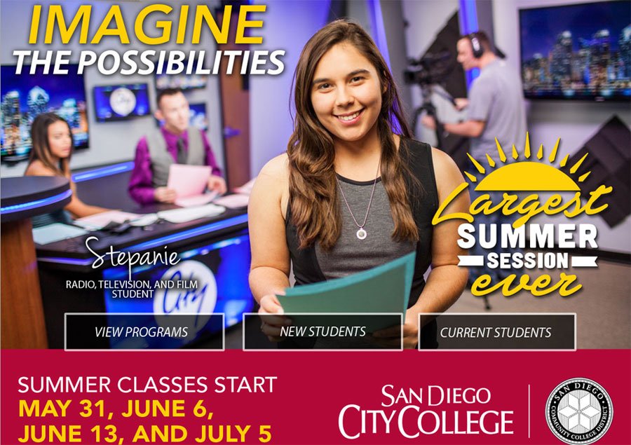 sdcitycollege's tweet photo. This is the last week you can register for summer classes. https://t.co/wozxlS9zTK https://t.co/BupSleRcIy