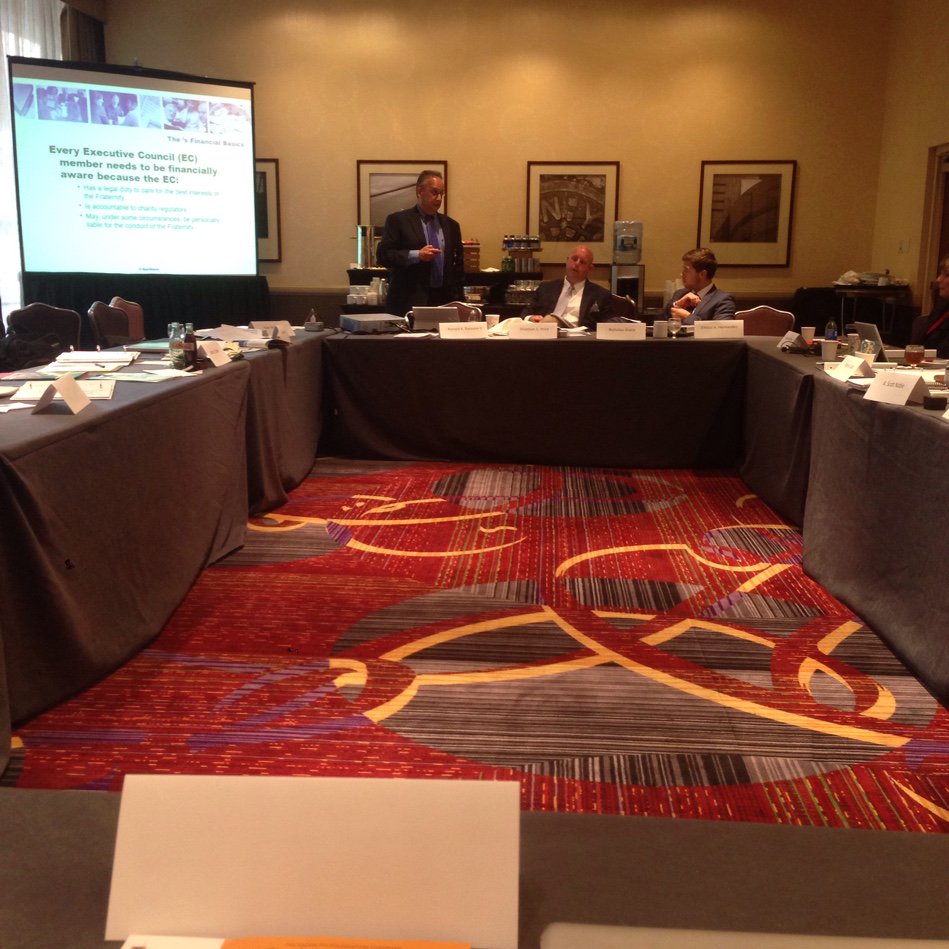 TCPennington's tweet photo. Invaluable hour on Fraternity finance and statements for EC from #PhiPsi Bro. Rico Hernandez. #PKPSWAG #PhiPsiGAC https://t.co/oXwpP2UjYK