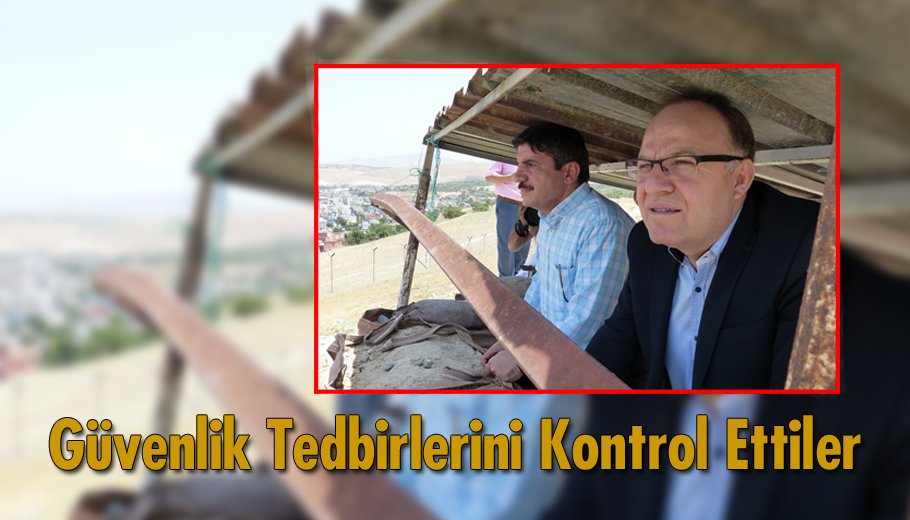 Aktay ve Tutulmaz güvenlik tedbirlerini kontrol ettiler

siirthaberleri.com/tr-TR/haberler…