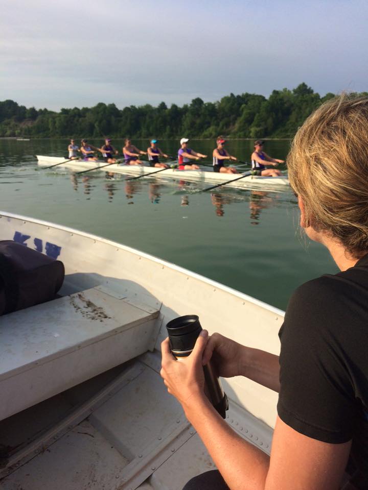 WesternRowing's tweet photo. Special guest @JaneSThornton looking in on our women's program. Thank you for sharing your knowledge and experience https://t.co/DTbdhRlztH