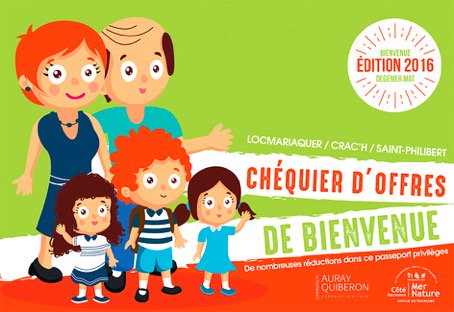 LocmariaquerT's tweet photo. A votre disposition, le chéquier d'offres de bienvenue à Locmariaquer, Crac'h et Saint-Philibert. https://t.co/ImVVKaYHla